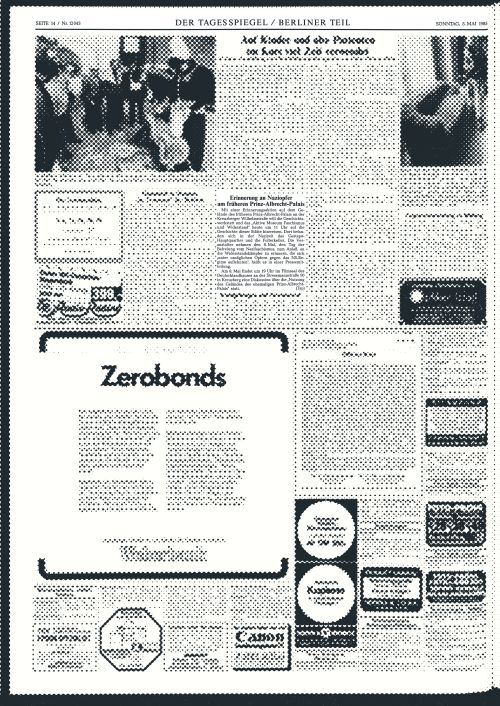Zeitungsartikel mit der Überschrift „Erinnerung an Naziopfer am früheren Prinz-Albrecht-Palais“. Darin heißt es, um 11 Uhr würden die Veranstalter an NS-Widerstandskämpfer erinnern. Für abends wird eine Diskussion über die Geländenutzung angekündigt.